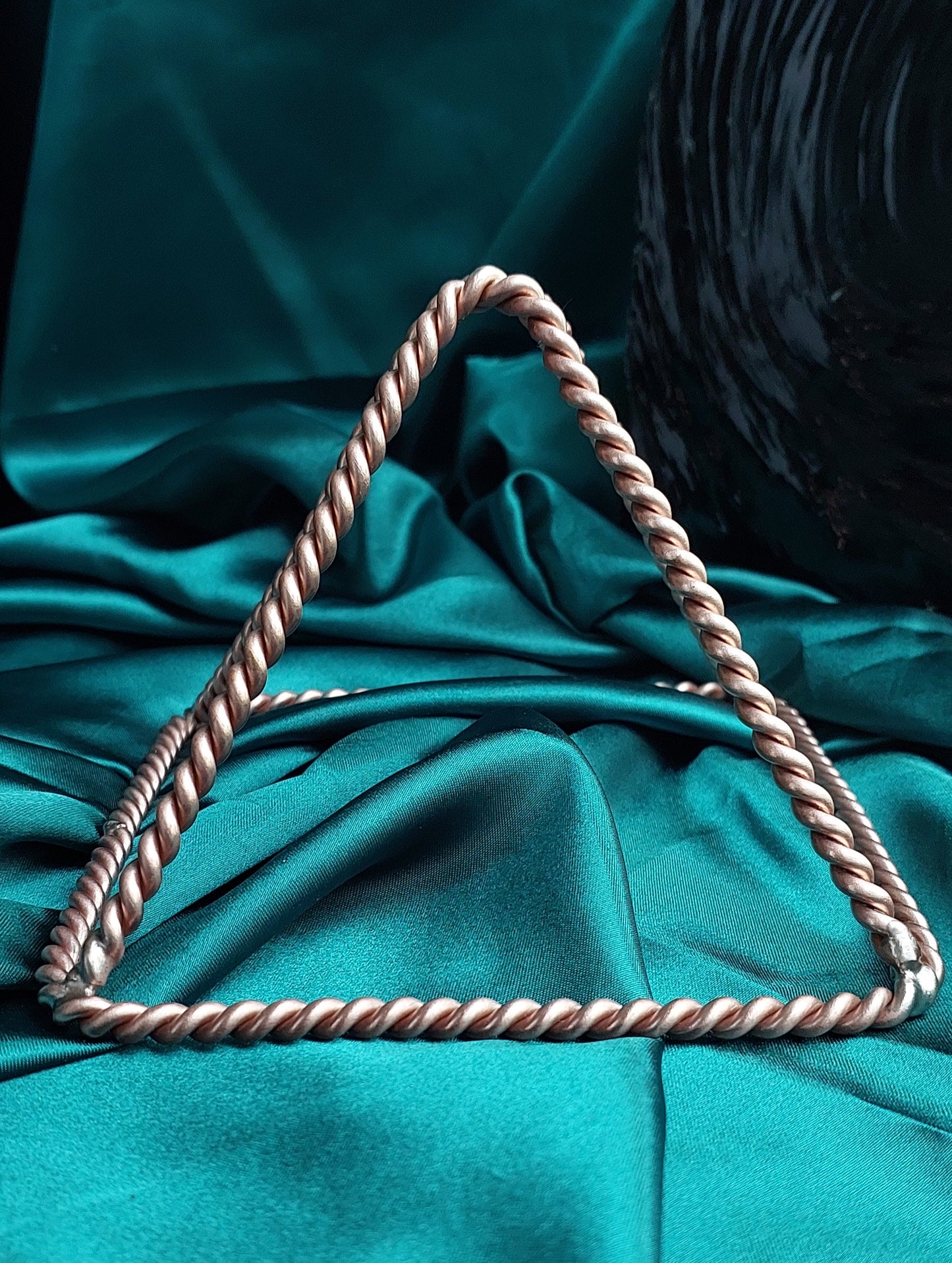 Egyptian Vortex Copper Tensor Pyramid – 333MHz Frequency