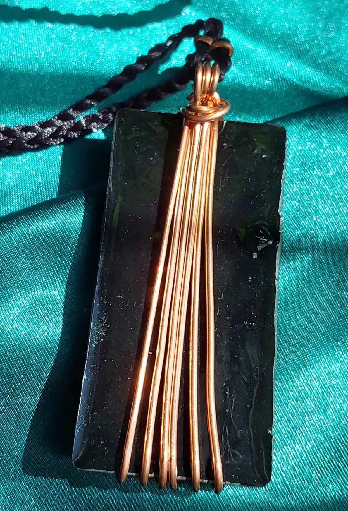 Cosmic Sky - Copper Orgonite Necklace