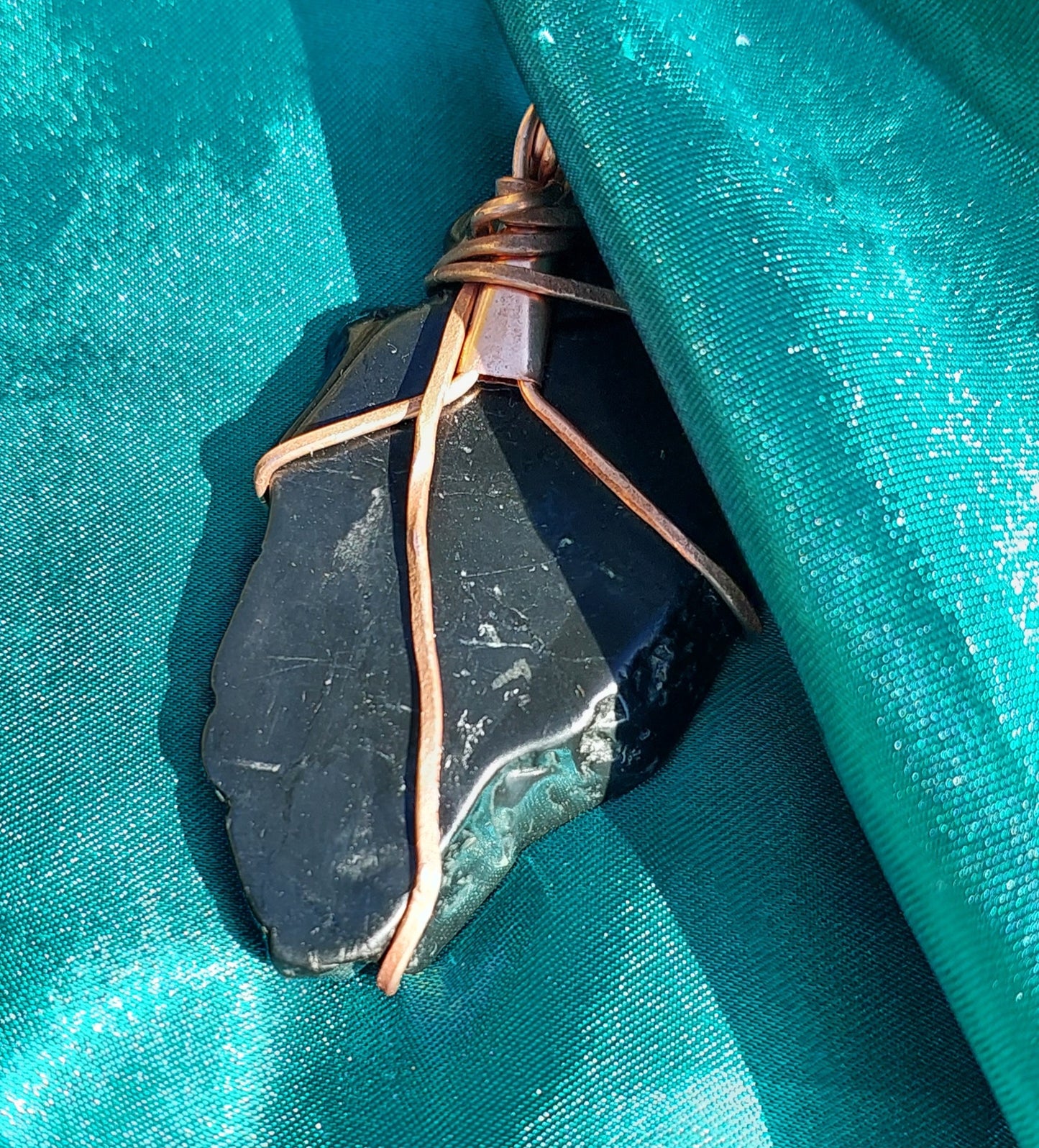 Grounded Essence - Shungite Orgonite Pendant
