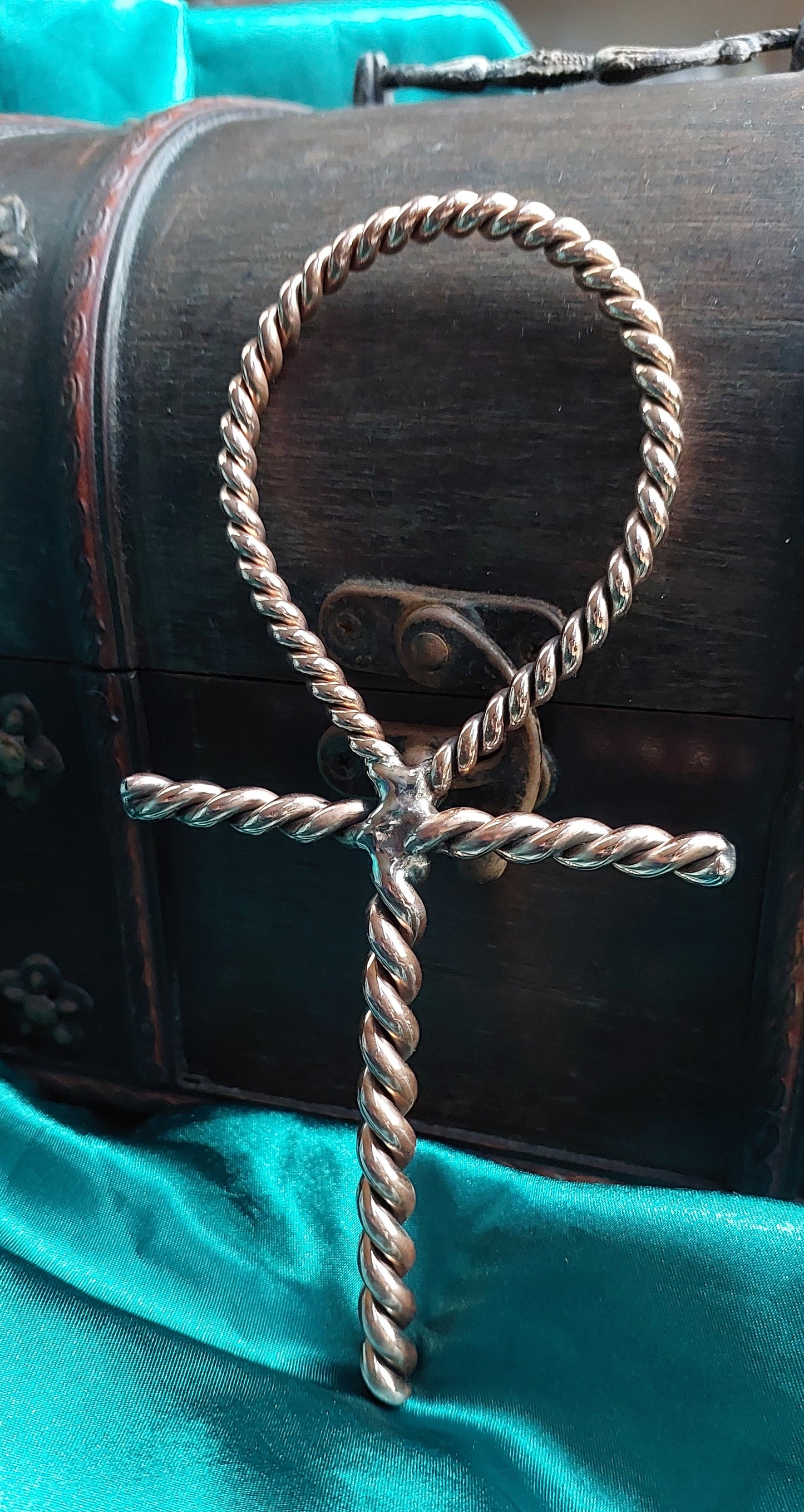 XL Ankh Copper Talisman – Sacred Energy Tool
