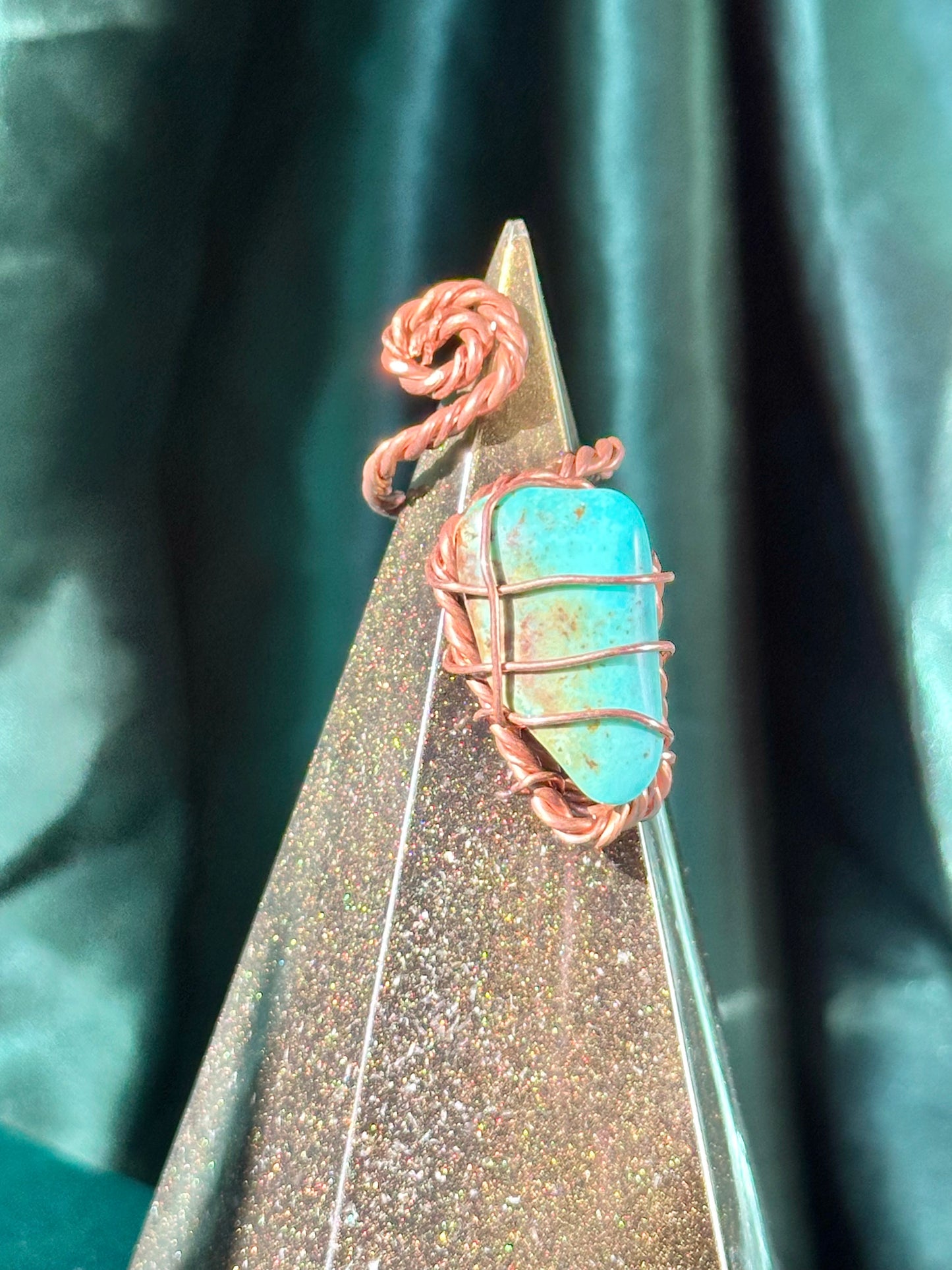 Turquoise & Copper Rings Collection