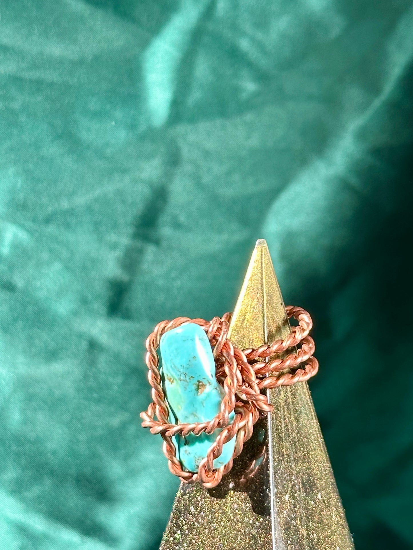 Turquoise & Copper Rings Collection
