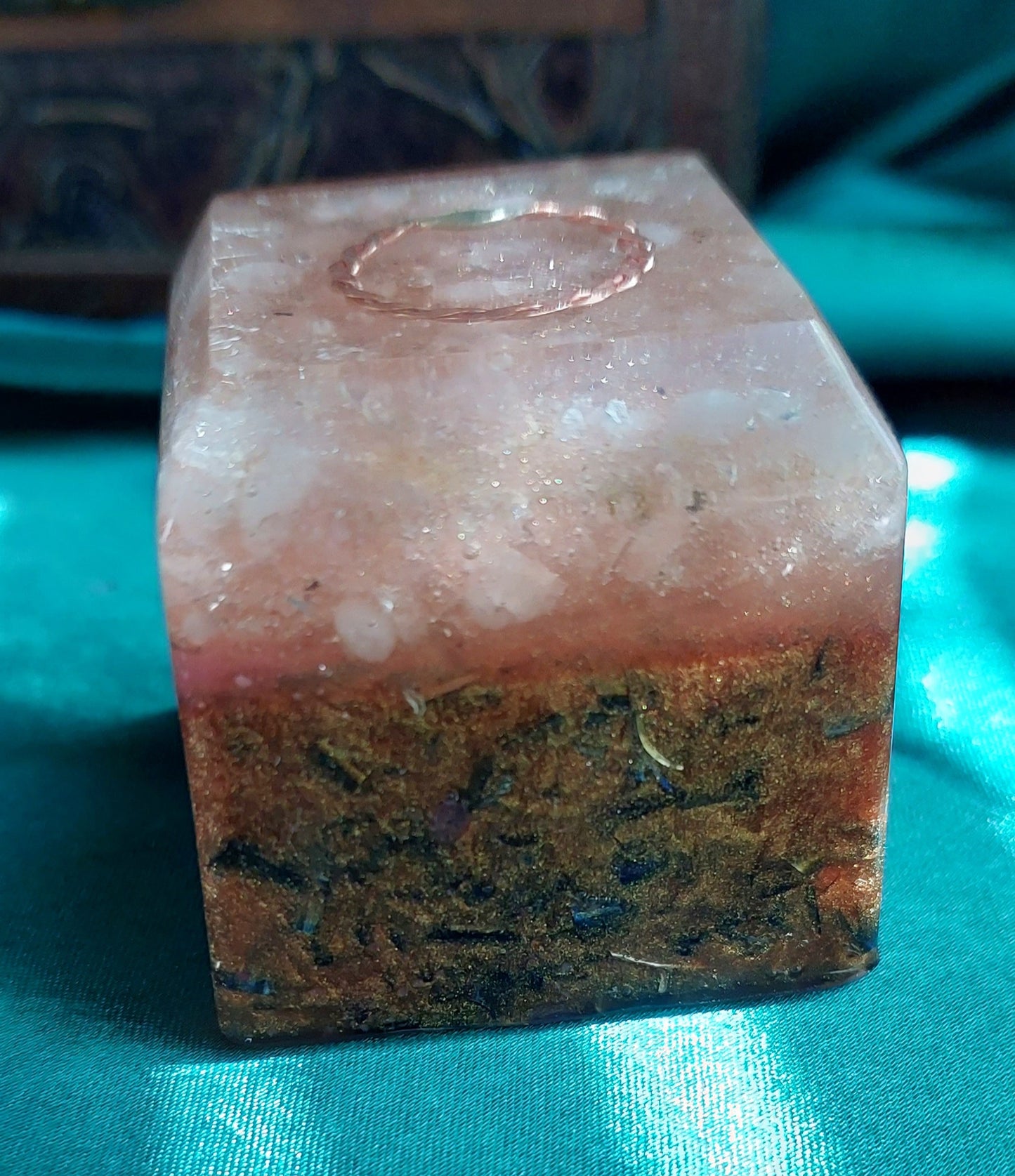 Mini Orgonite Cubes - "Activation" Earth Elemental Collection