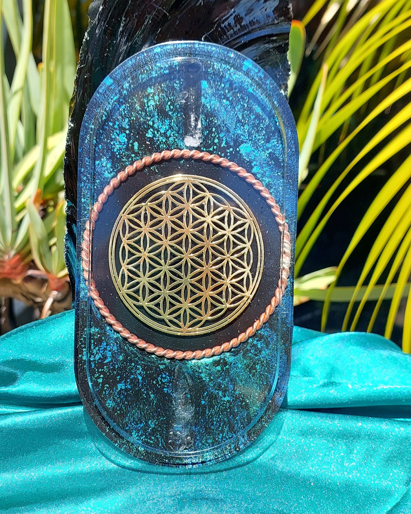 Eternal Flower of Life - Orgonite Charging Plate