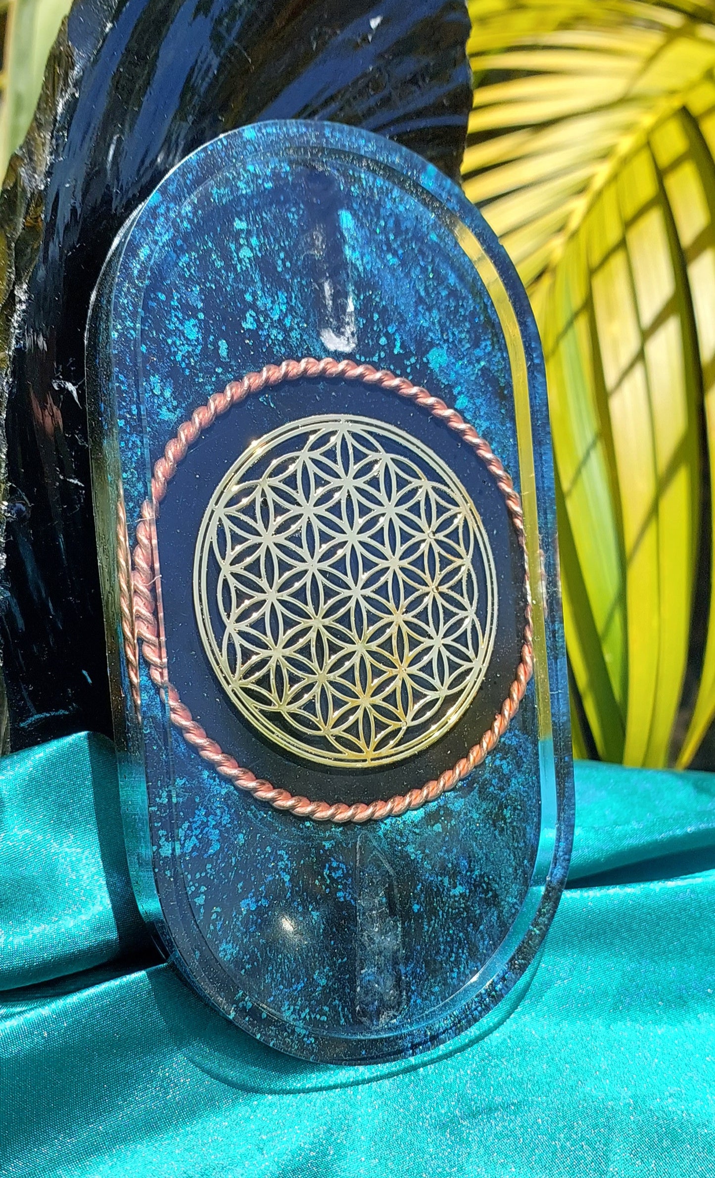 Eternal Flower of Life - Orgonite Charging Plate