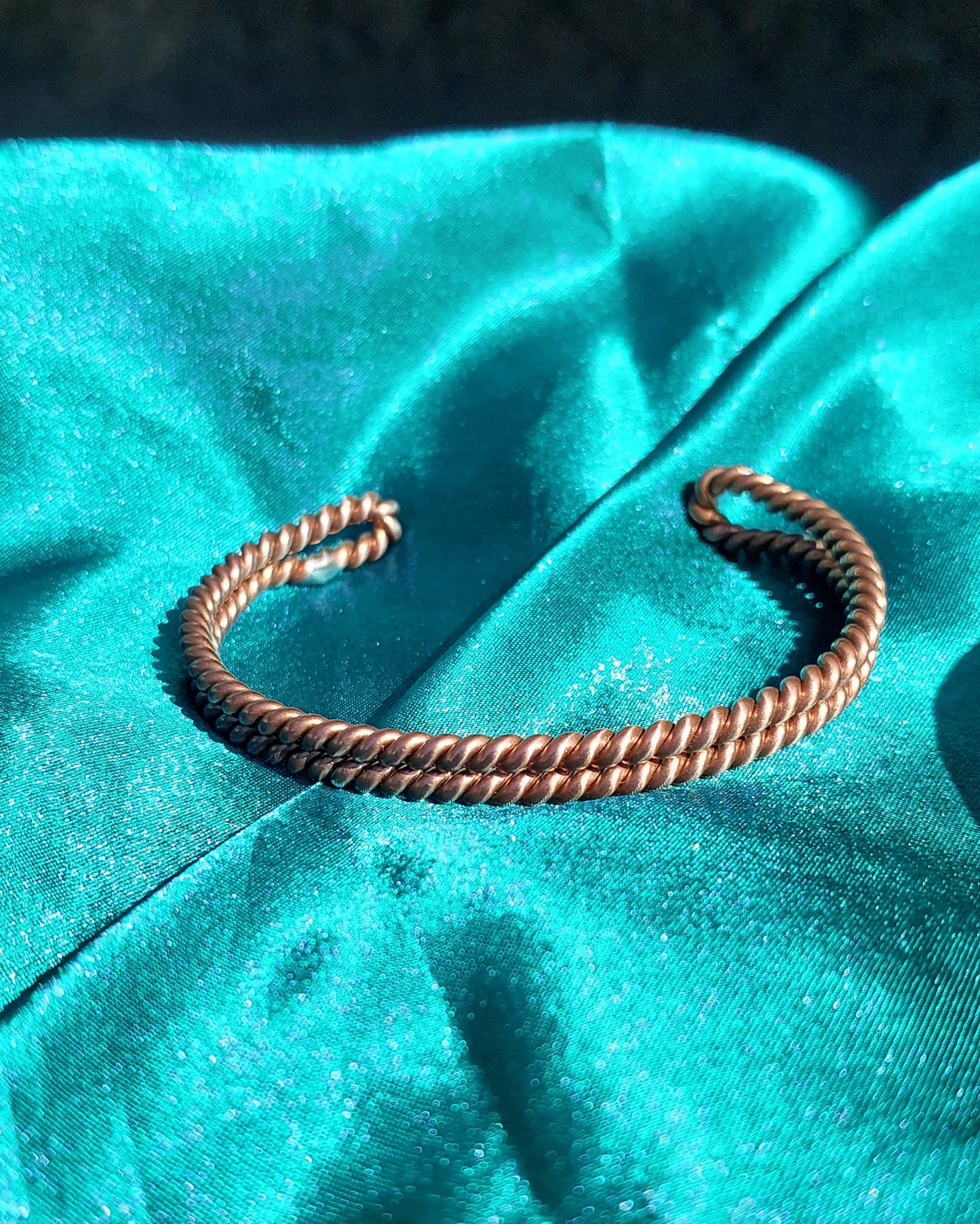 RA-MU Cubit Copper Tensor Ring Bracelet – DNA Activation & Energy Healing