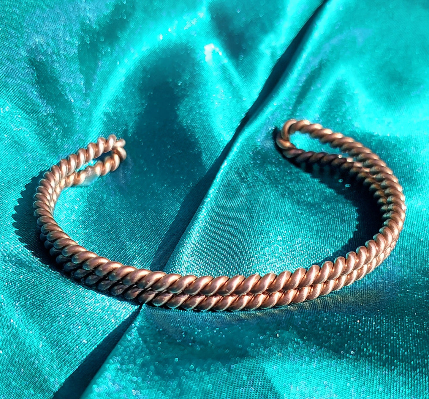 RA-MU Cubit Copper Tensor Ring Bracelet – DNA Activation & Energy Healing