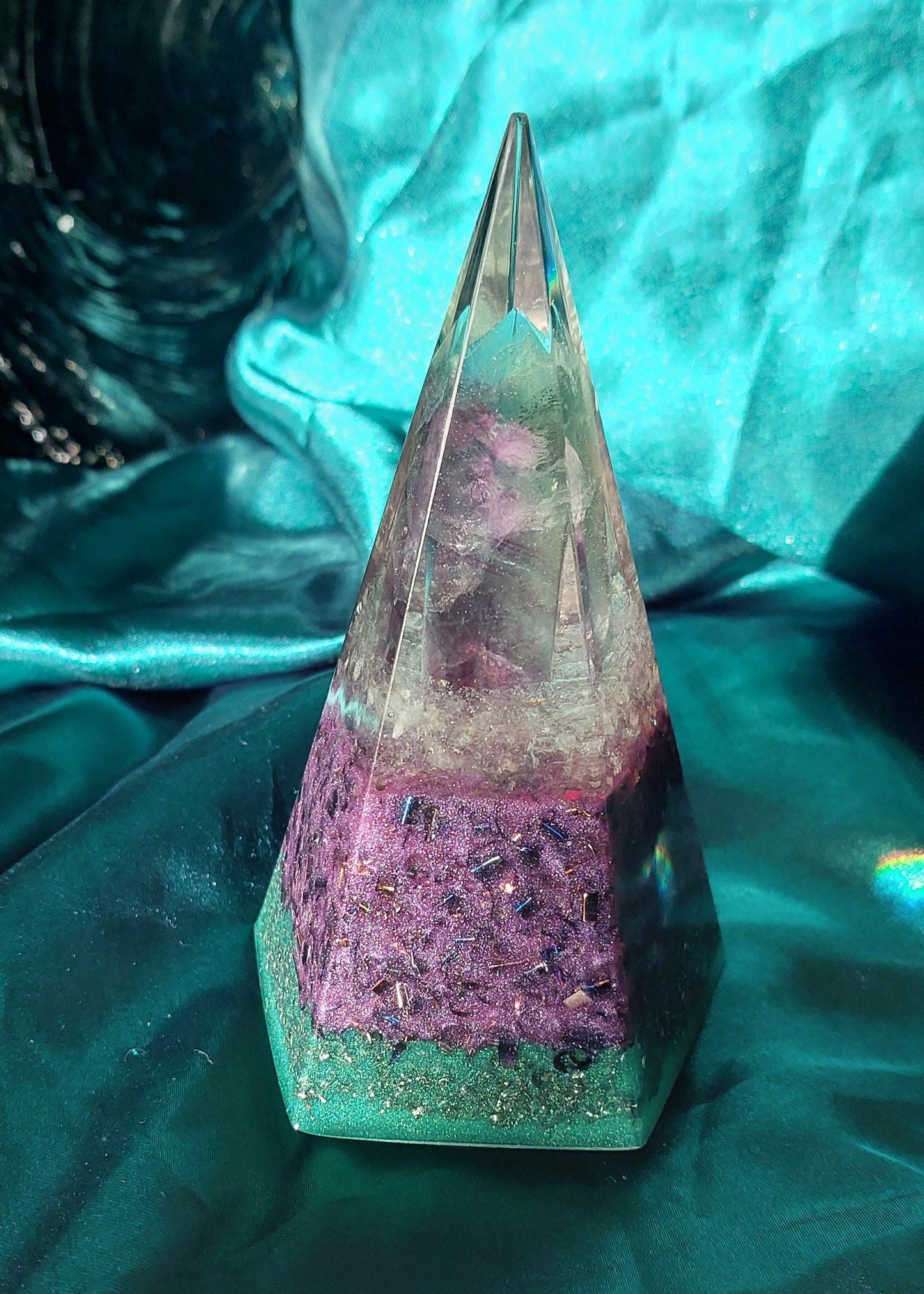Fluorite Pentagonal Pyramids | Focus, Flow & Energetic Alignment