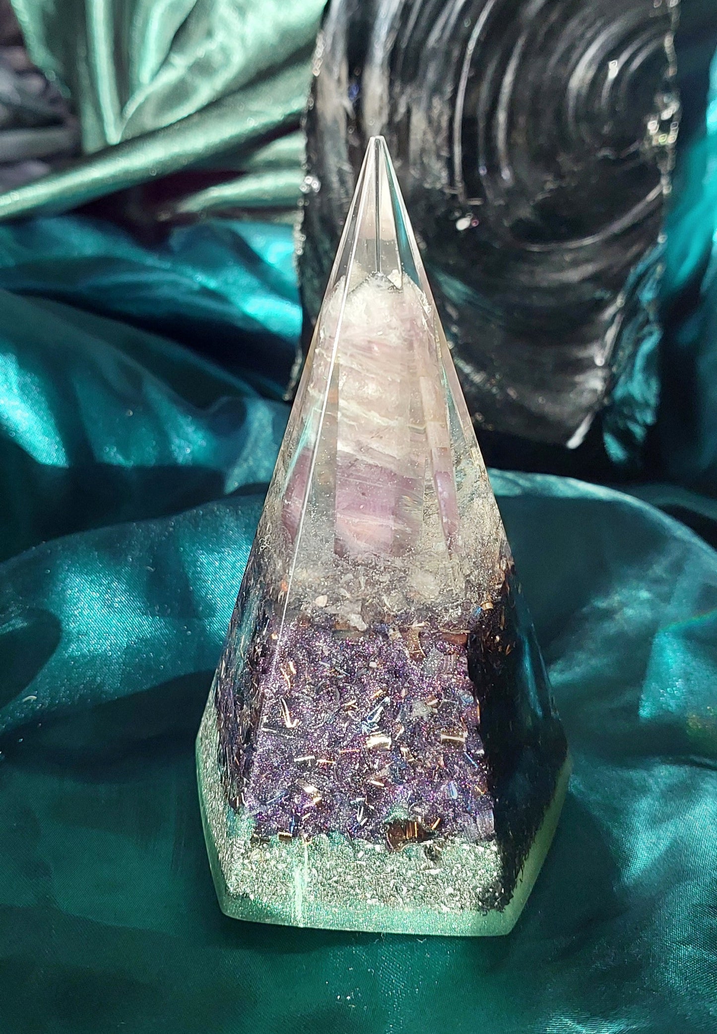 Fluorite Pentagonal Pyramids | Focus, Flow & Energetic Alignment