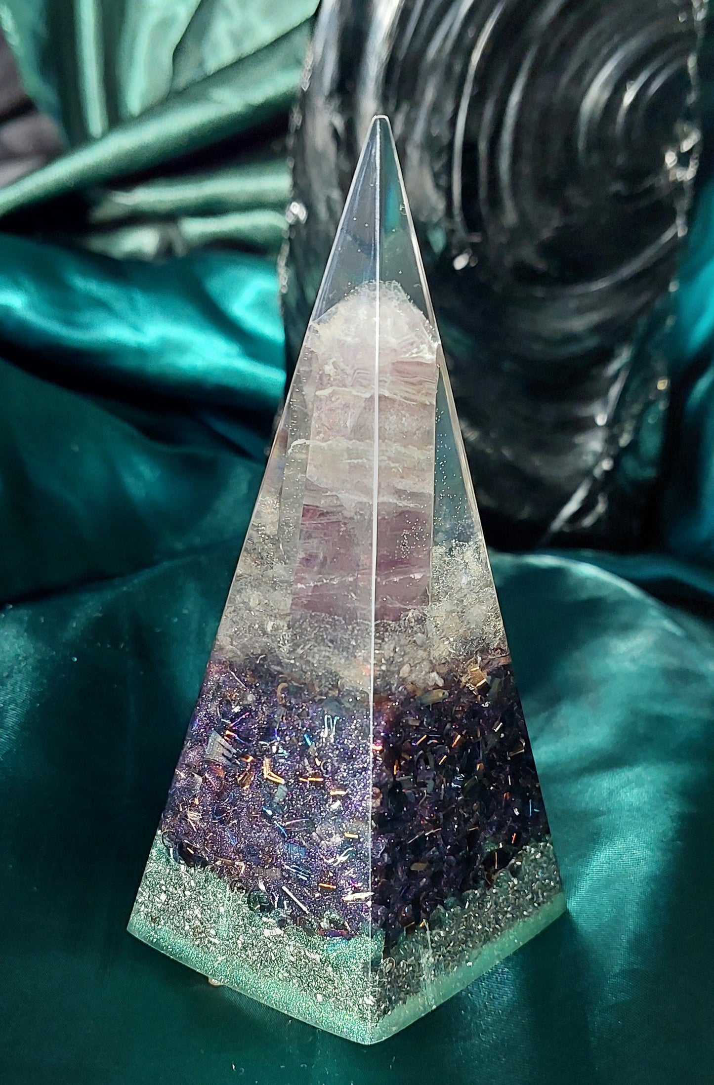Fluorite Pentagonal Pyramids | Focus, Flow & Energetic Alignment