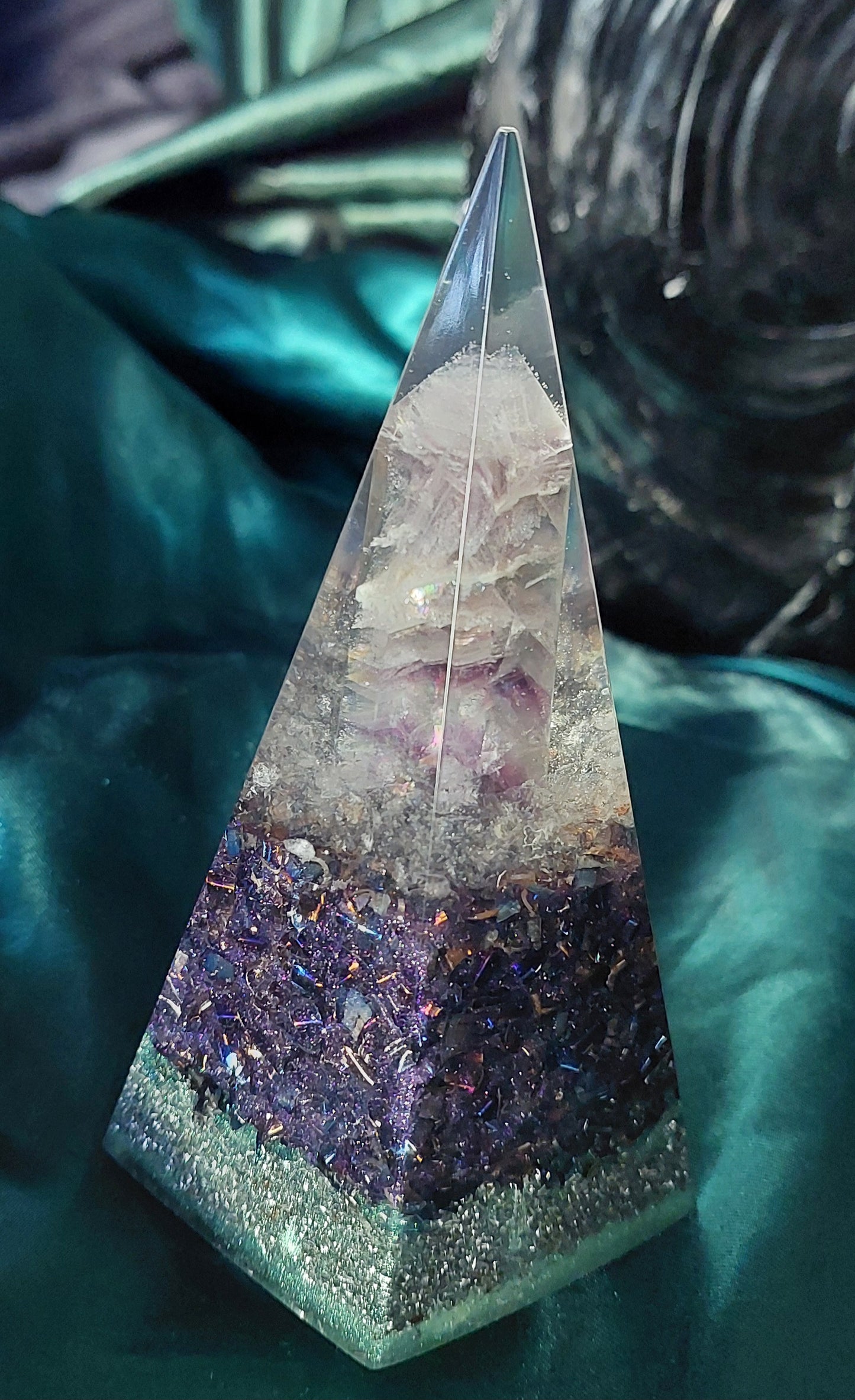Fluorite Pentagonal Pyramids | Focus, Flow & Energetic Alignment