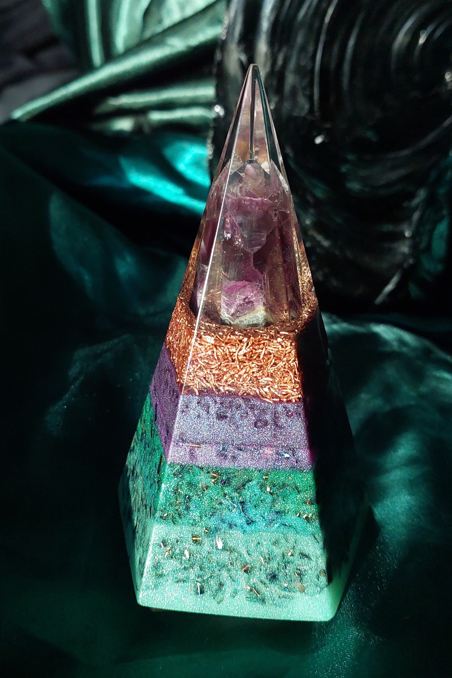 Fluorite Pentagonal Pyramids | Focus, Flow & Energetic Alignment
