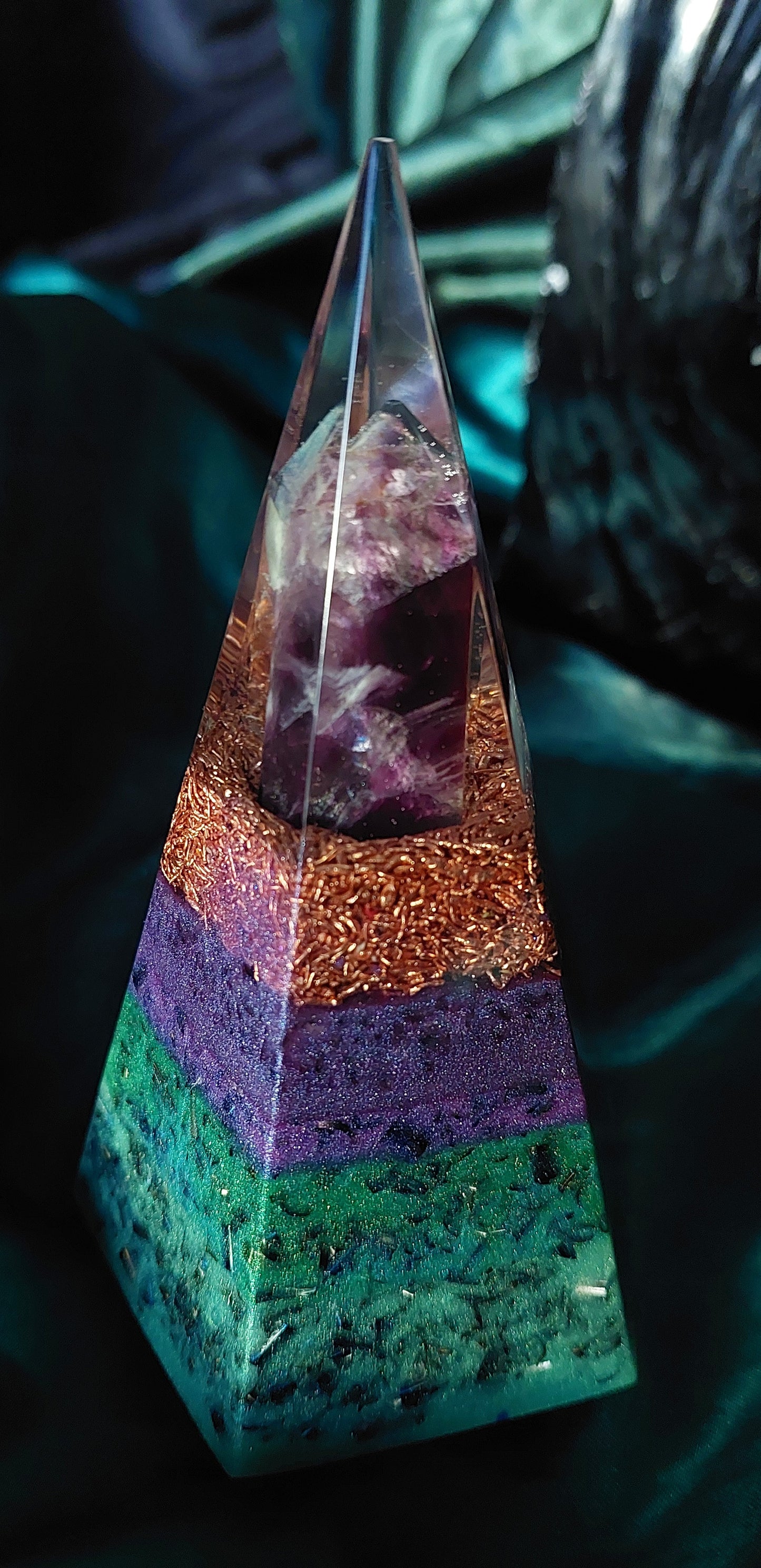 Fluorite Pentagonal Pyramids | Focus, Flow & Energetic Alignment