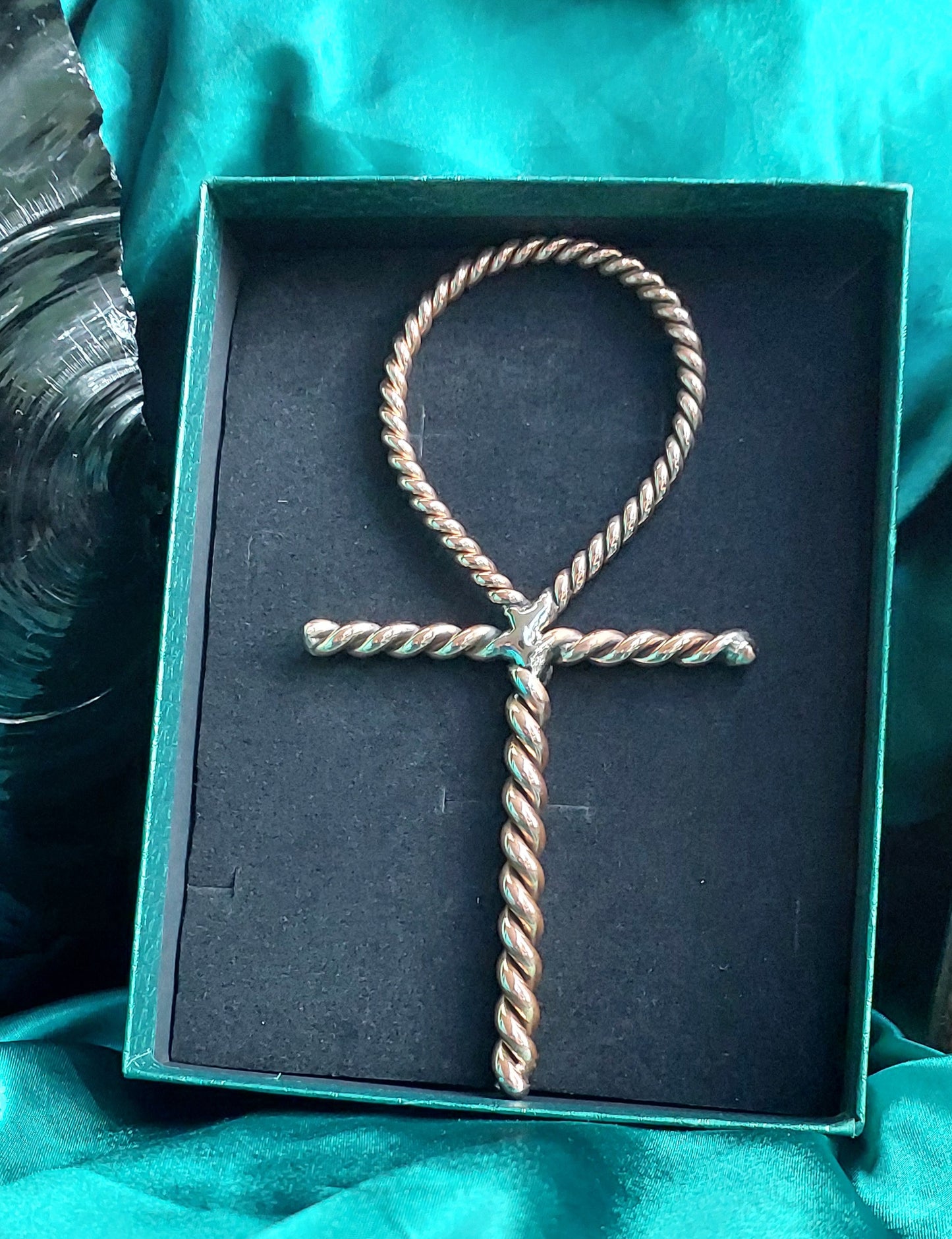 XL Ankh Copper Talisman – Sacred Energy Tool