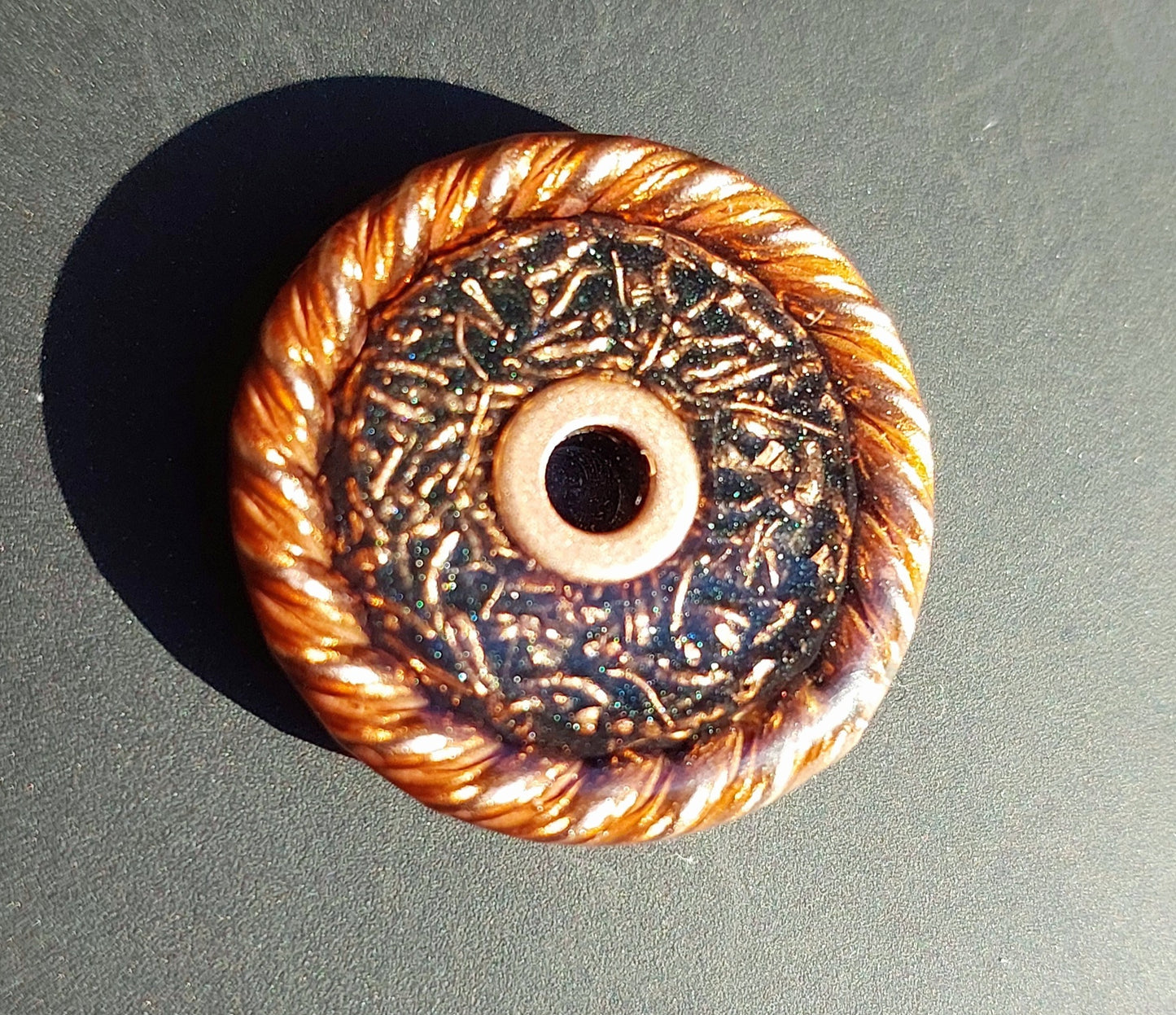 PhoneGuard 3.0! Orgonite Phone Sticker with Sacred Cubit Tensor Ring - Different colors available