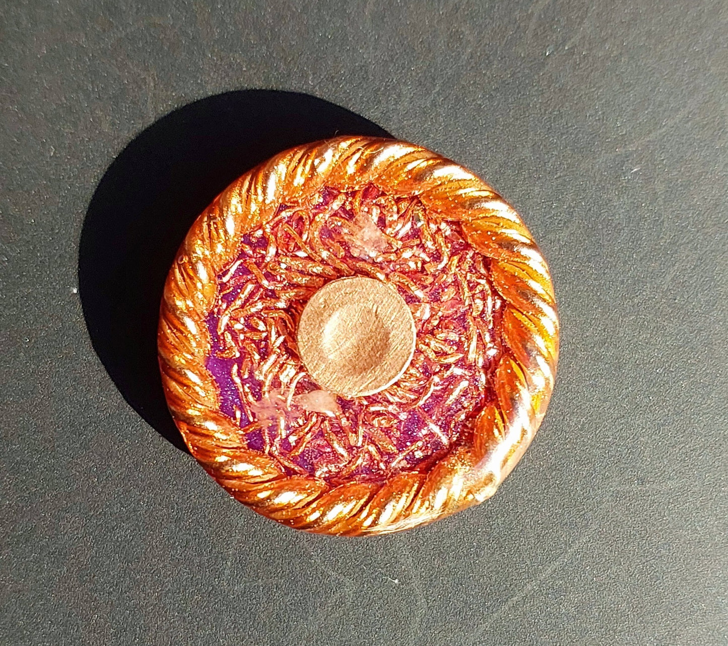 PhoneGuard 3.0! Orgonite Phone Sticker with Sacred Cubit Tensor Ring - Different colors available
