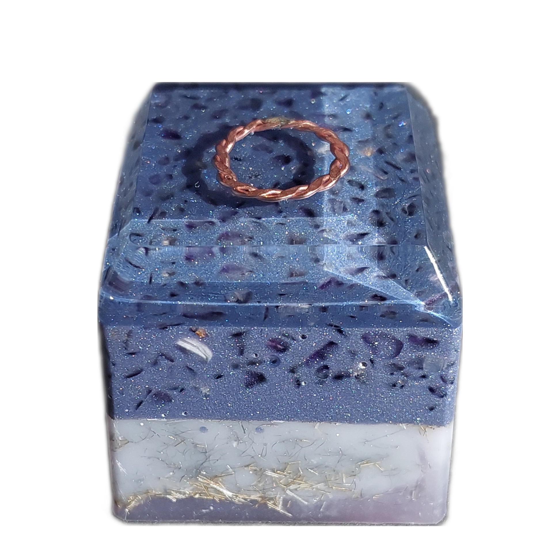 Mini Orgonite Cubes - "Activation" Earth Elemental Collection - The Soulful Garden