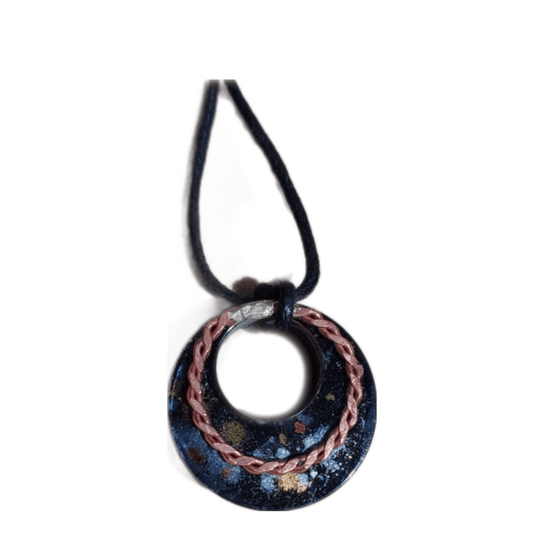 "Infinite Cubit" Tensor Ring Orgonite Necklaces