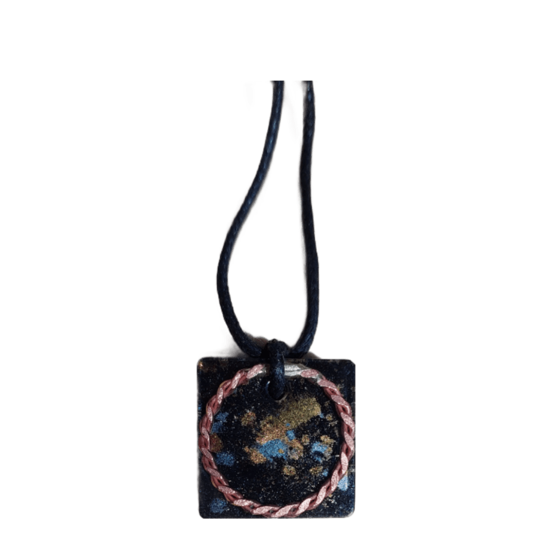 "Infinite Cubit" Tensor Ring Orgonite Necklaces